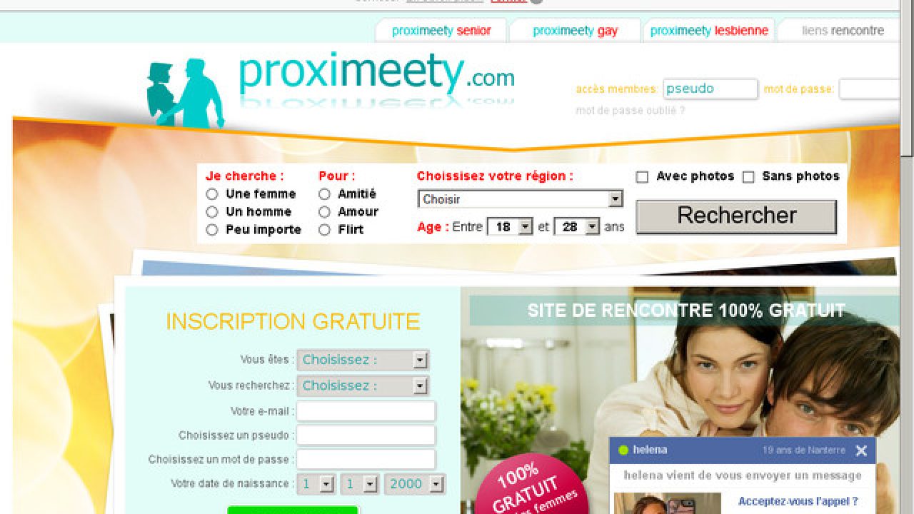 site de rencontre gratuit proximeety.com
