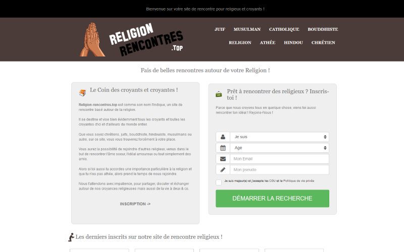 Religion-Rencontres - Test, avis, infos et tarifs