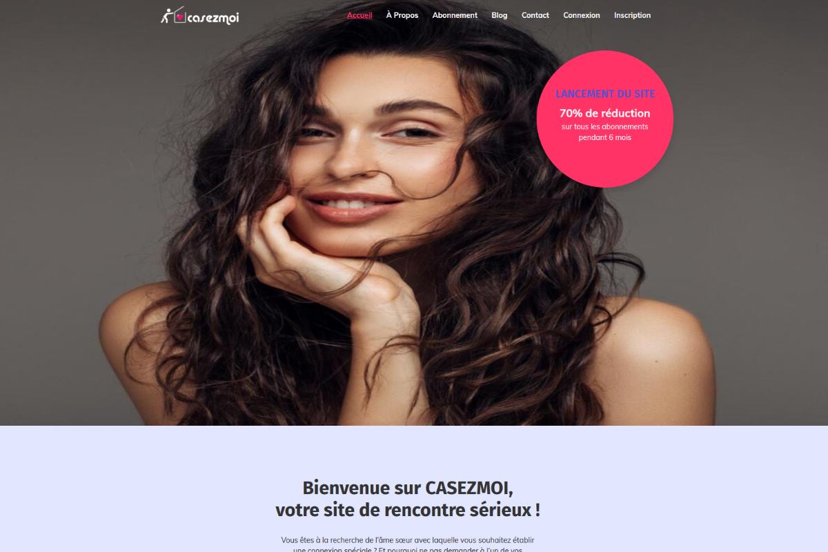 CaseMoi , rencontre sérieuse pour célibataires - Test & Avis