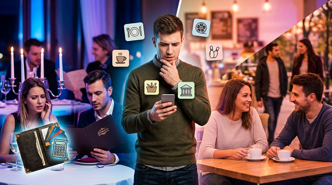 Combien dépenser pour un premier rendez-vous