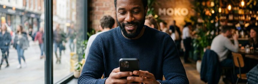 Premier message à un homme Black